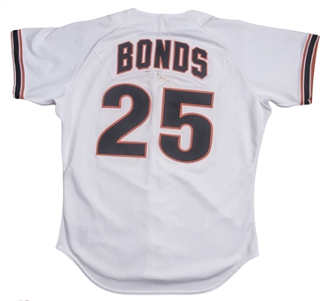 1993 Barry Bonds Game Used San Francisco Giants Home Jersey (Sports Investors Authentication & California Numismatic Investments LOA)